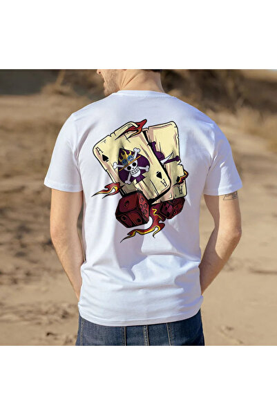 donamod Piratske karte Štampano Oversize kroj T-shirt