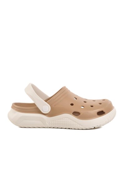 WALKWAY Mink-White Lightweight Eva Sole Unisex Sabo Slippers Stella Z