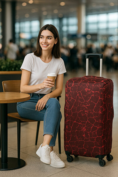 Lubros Еластичний, праний, міцний чохол для валізи, захисний, великий, середн...