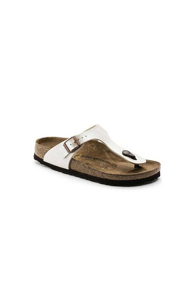 Birkenstock Gizeh Bf Graceful fehér papucs