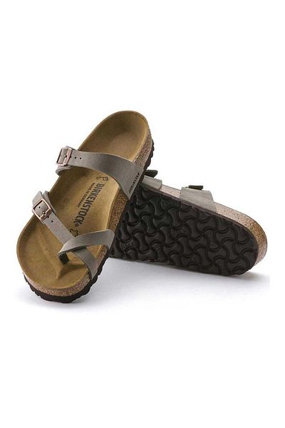 Birkenstock Mayari Bfbc Gray Slippers