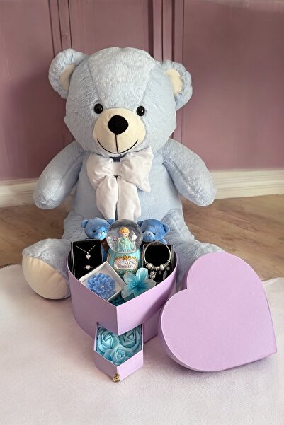 AYIEVRENİ Full Mavi Aşk Evreni Ikili - Sevgiliye Romantik Hediye Kutusu | Kar...