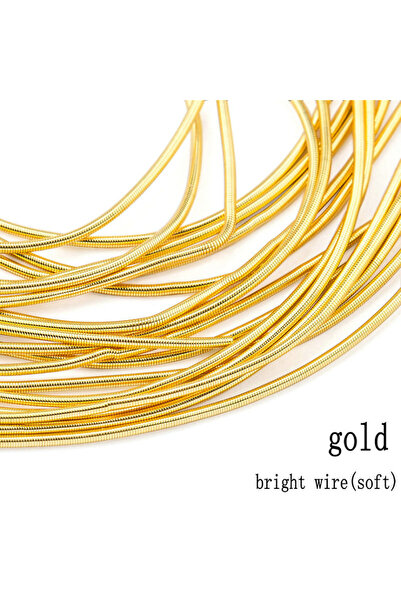 Choice سلك ذهبي لامع 10 جرام/القطعة إكسسوارات مجوهرات حصيرة شارة التطريز، تطريز عمل قديم صعب، بو فرنسي