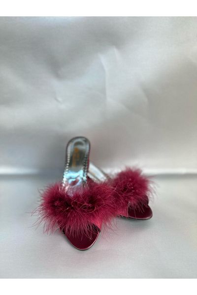 MOD10 Feathered Bride Slippers