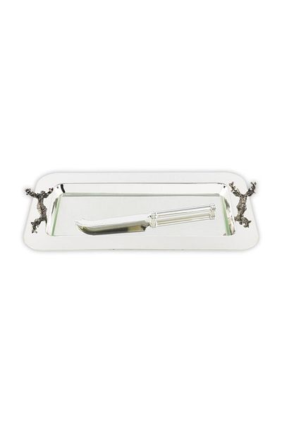 Mikasa Moor Deer Cheese Serving Set 28X16Cm