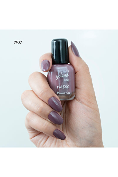 YOLAND BEAUTY طلاء اظافر 11 مل درجة اللون 07 من يولاند بيوتي