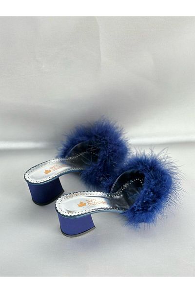 MOD10 Feathered Bride Slippers