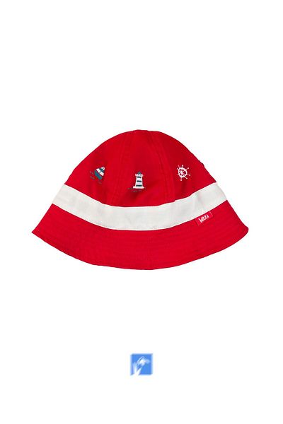 Kardelen Butik Denizli 100% Cotton Fisherman Hat (0-18 Months) (44-46 cm)