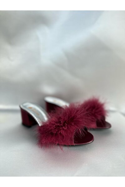 MOD10 Feathered Bride Slippers