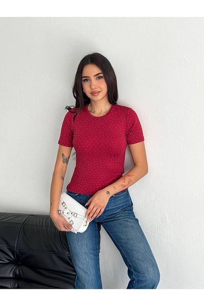 Noa Noa Basic Short Sleeve Crop Stone T-Shirt