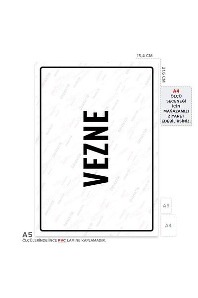 Posterya Ul01744-A5 - Cashier Warning Sign (15.4×21.6cm)