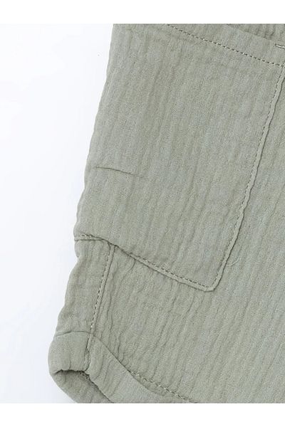 LC Waikiki LCW Παιδικό μπεζ ελαστικό μέσης Basic Boy's Shorts