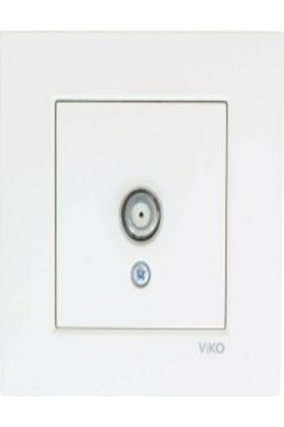 VİKO Torunoğlu Electronic Viko Karre Series Satellite Socket Frame with F Connector