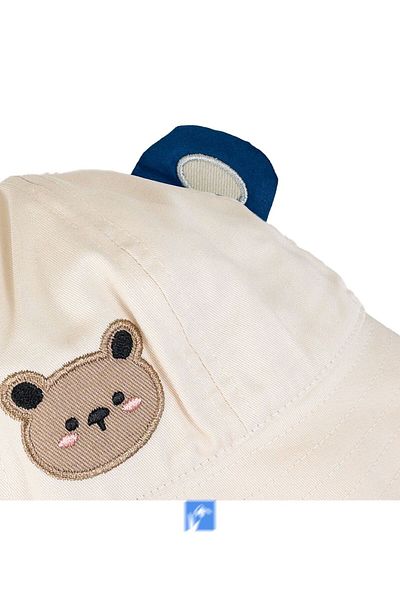 Kardelen Butik Denizli 100% Cotton Baby Boy Fisherman Hat (1-3 Years) (48-50 cm)
