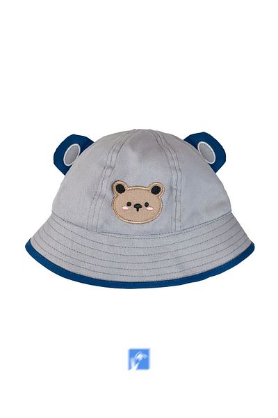 Kardelen Butik Denizli 100% Cotton Baby Boy Fisherman Hat (1-3 Years) (48-50 cm)