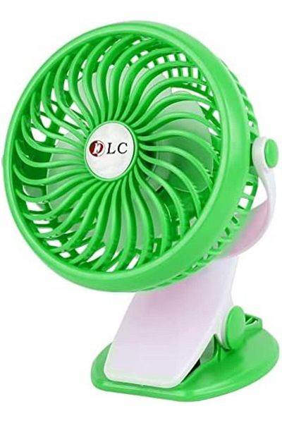 DLC Piki Portable Mini Rotatable Fan 720 Degrees | USB Charging Strong Wind | Suitable for Office, Car.