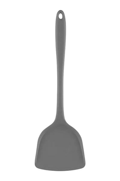 Single (1 Piece) Hard Silicone Heat Resistant Fireproof Non-Stick Spatula