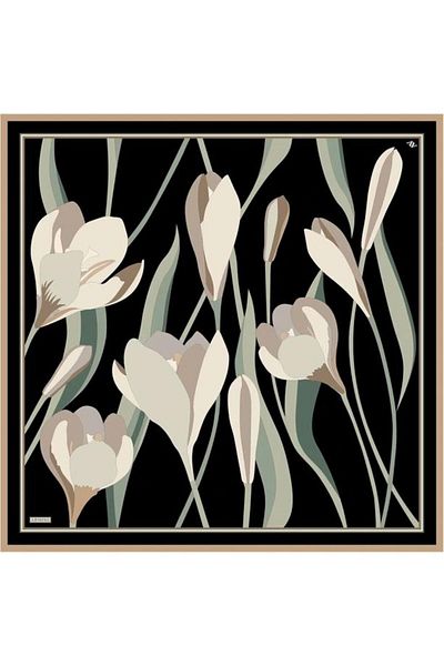 Armine 2025 Spring Summer Season 100% Sura Silk Scarf 9302Dm 08