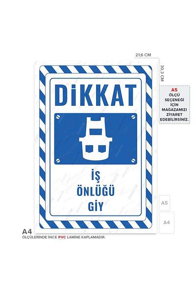 Posterya Ul02318-A4 - Workwear Warning Sign (21,6×30,3cm)