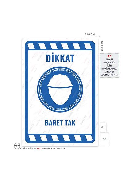 Posterya Ul01953-A4 - Hard Hat Plug Warning Sign (21.6×30.3cm)