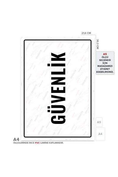 Posterya Ul01741-A4 - Safety Warning Sign (21.6×30.3cm)