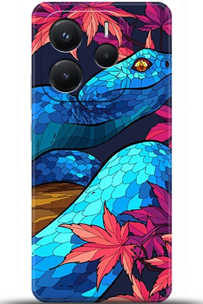 Noprin حافظة هاتف Xiaomi Redmi Note 14 5G مطبوعة بدقة HD - سلسلة السعادة 5211