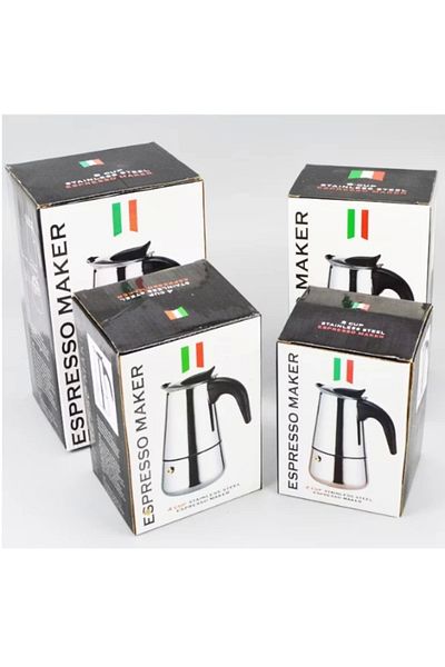 mikudesign Espresso Maker (Moka Pot) 2 Cups