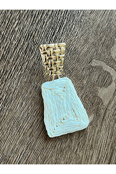 Büyük Hanım Bohemian Style Handmade Raffia Earrings