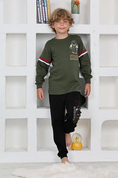 Beruflic Kapitex 5140 Boy's Long Sleeve Pajama Set