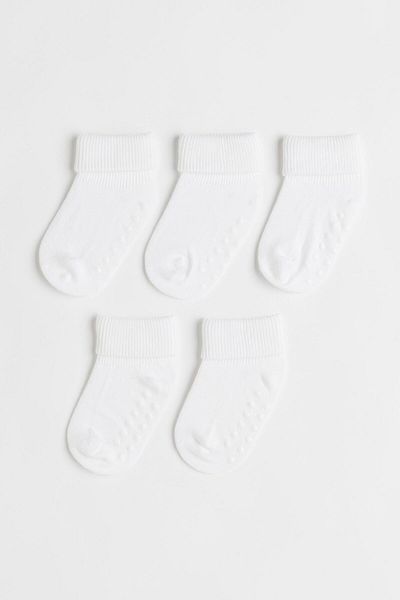 MEM SOCKS Нехлъзгащи се детски/бебешки чорапи от органичен памук, специална кутия