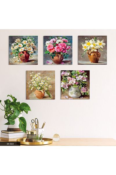 Evinemoda Pictură artistică MDF din 5 piese