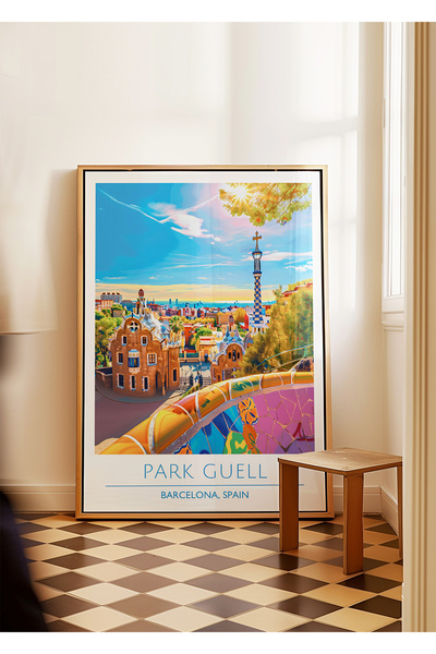 ARTHOUSECOLLECTIVE Poster Parka Güel - Putnički poster - Gradski poster u raz...