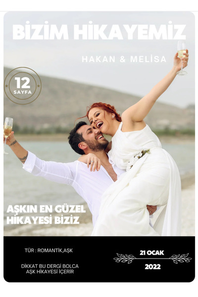 Kişiye Özel Aşk Dergisi