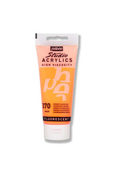 Pebeo Studio Akrilik Boya 100ml Fluorescent 832-370 Orange