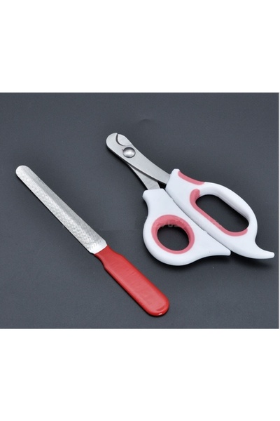 Romingo مجموعة مقصات أظافر للحيوانات الأليفة ومبرد