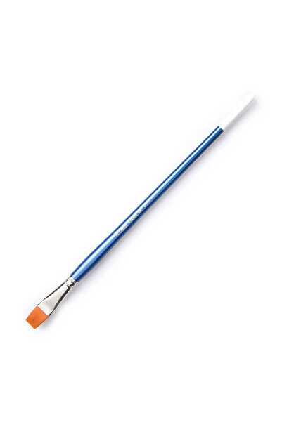 Pebeo 555 - 20 Golden Synthetic Flat Cut Long Handle Acrylic Brush