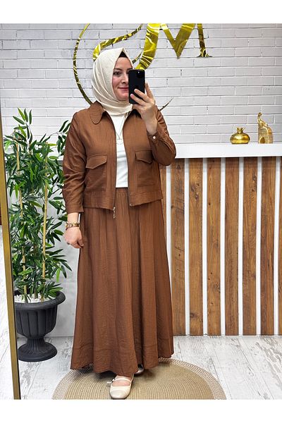 Meryemce Butik ΑΘΛΗΤΙΚΟ ΣΕΤ ΕΠΙΠΕΔΟΥ ΜΕ ΠΕΡΙΣΤΕΡΙΑ (άνετη εφαρμογή)