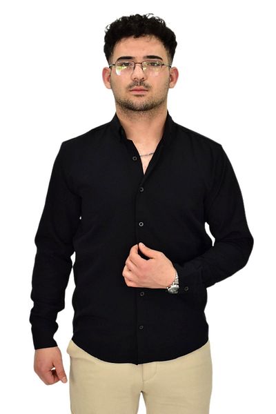 DYNAMO Men's Sports Shirt Regular Fit 9630 Bgl-St04413