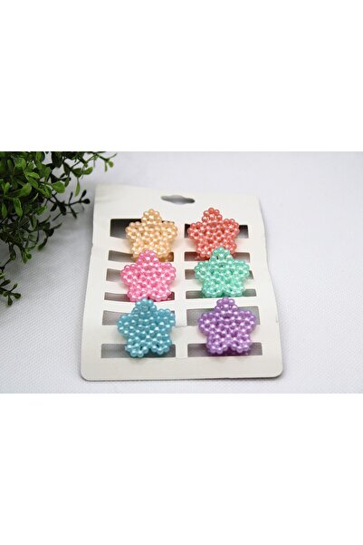 Tezcan Aksesuar Μανταλάκια με χάντρες με φιγούρα μοντέλου (Συσκευασία 6 τεμαχ...