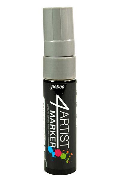 Pebeo 4Artist Oil Based Marker 15mm Silver