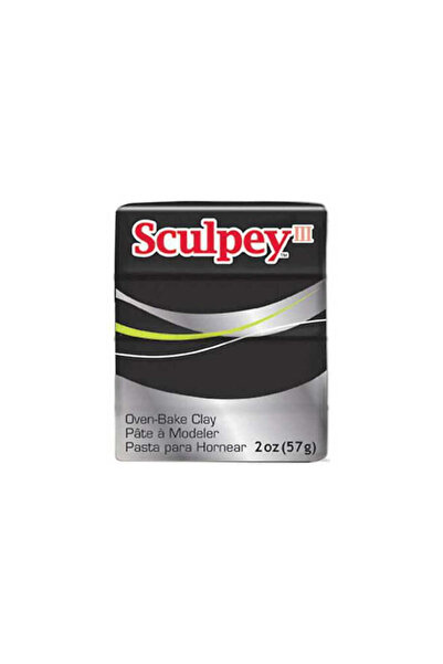 Sculpey Iıı Polimer Kil Siyah 57gr