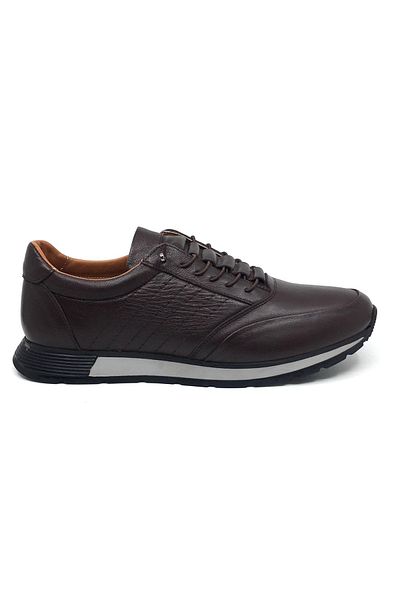 Taşpınar Ayakkabı 100% Leather Orthopedic Men's Daily Smart Laced Large Size Shoes 45-48