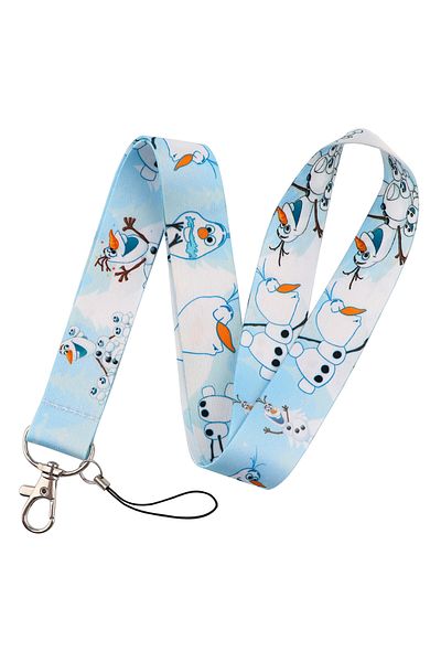 Disney 37 Yq225 Mickey Mouse Lanyard Donald Duck Phone Rope Id Badge Holder Stitch Winnie The Pooh Neck Str