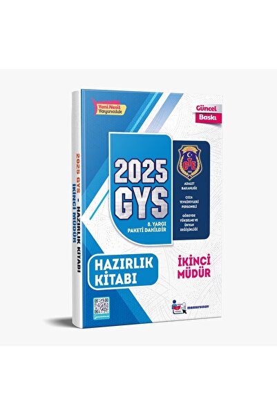 MemurSınav 2025 Adalet Bakanlığı Cte Ikinci Müdür Hazırlık Kitabı