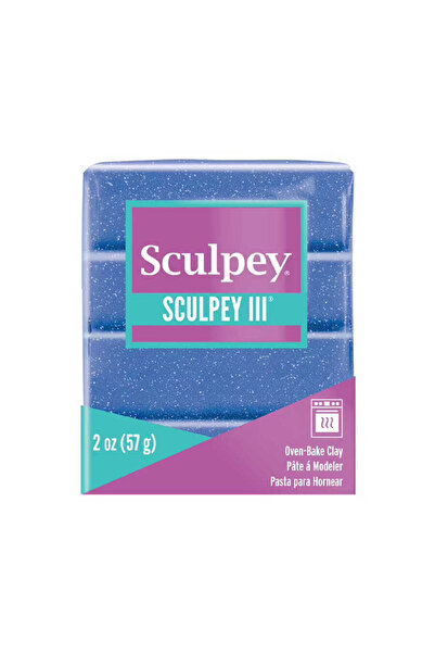 Sculpey Iıı Polimer Kil Mavi Glitter 57gr