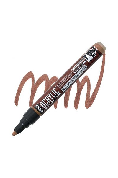 Pebeo Deco Acrylic Marker 4mm - 33 Burnt Sienna