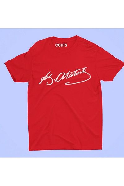 couis T Shirt with Picture Ataturk