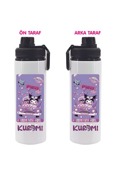 DKDZ SHOP Kuromi Printed Black 850ml Metal Watering Chief 010Model Number