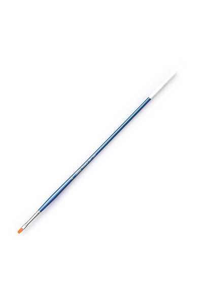 Pebeo 555 - 04 Golden Synthetic Flat Cut Long Handle Acrylic Brush