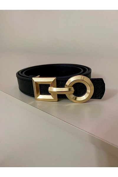 Supremacy Gold Buckle Belt